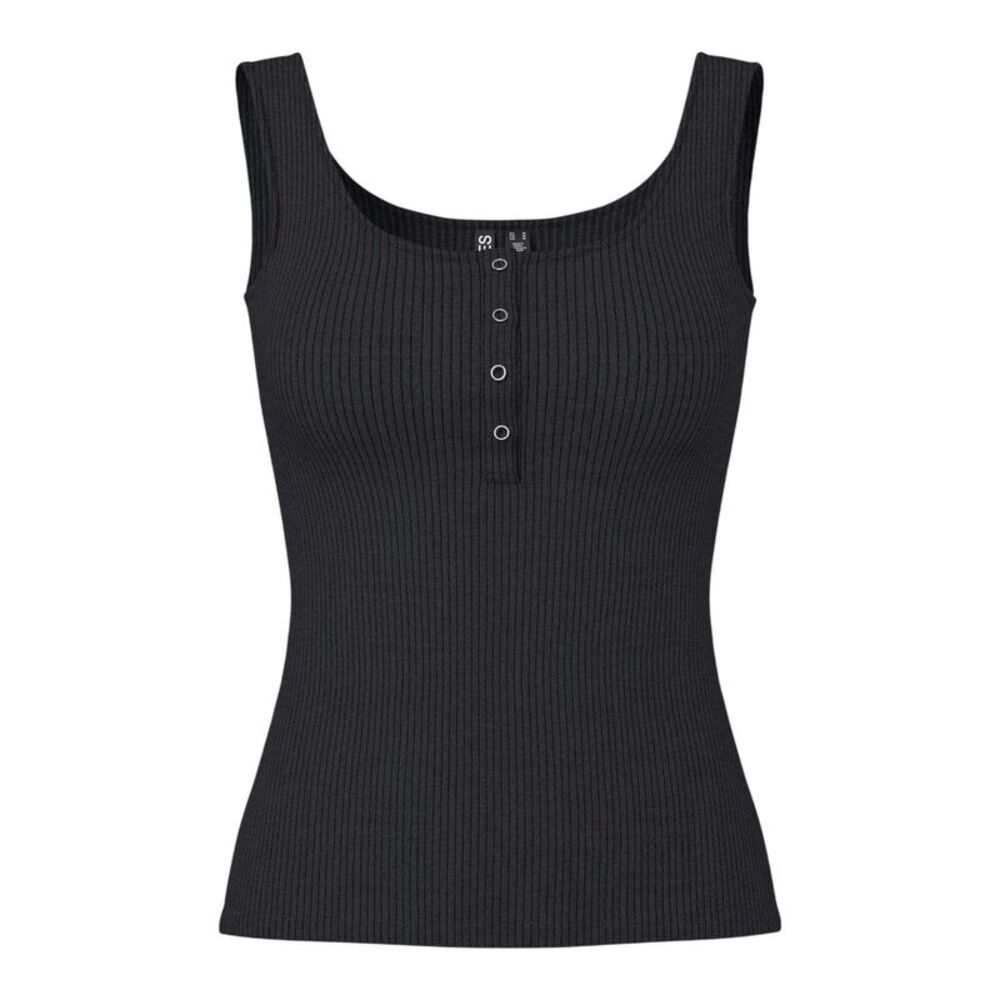 Pieces Womens/Ladies Kitte Tank Top / Black